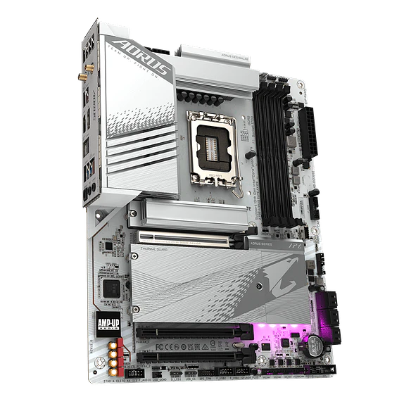 Placa Madre Gigabyte Z790 AORUS ELITE AX ICE ATX DDR5 Wi-Fi 6E 3