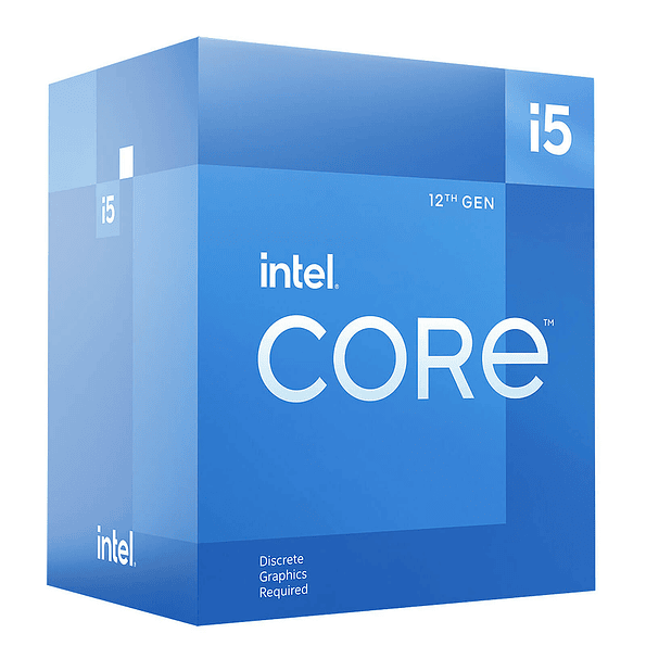 Procesador Intel Core i5-12400F 12ª Gen LGA 1700 6 Núcleos / 12 Hilos 1
