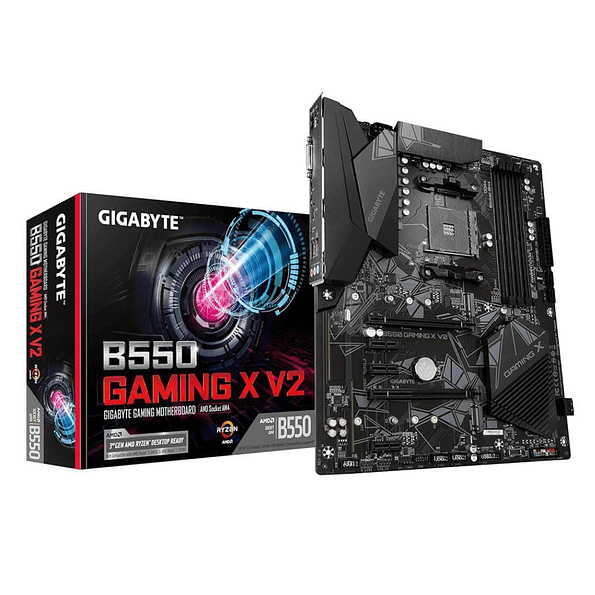 Placa Madre Gigabyte B550 GAMING X V2 ATX AM4 DDR4 PCIe 4.0 1