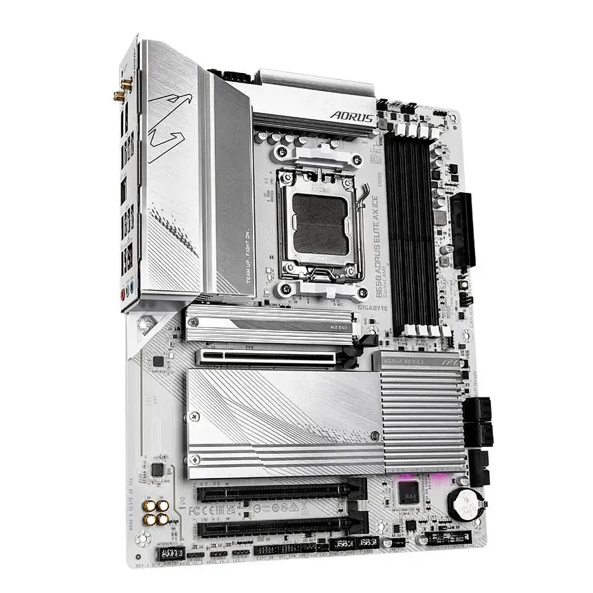 Placa Madre Gigabyte B650 AORUS ELITE AX ICE AM5 DDR5 ATX 3