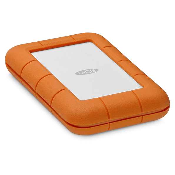 Disco Duro Externo LaCie Rugged 5TB USB-C Resistente y Portátil 3