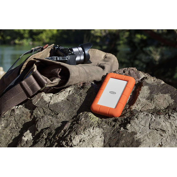 Disco Duro Externo LaCie Rugged 5TB USB-C Resistente y Portátil 6