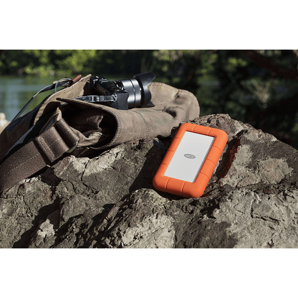 Disco Duro Externo LaCie Rugged 5TB USB-C Resistente y Portátil 6