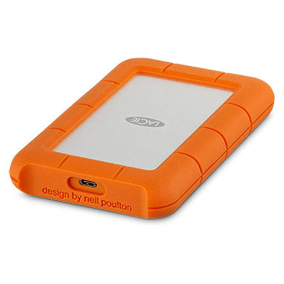Disco Duro Portátil LaCie Rugged USB-C 2TB Resistente a Caídas 2