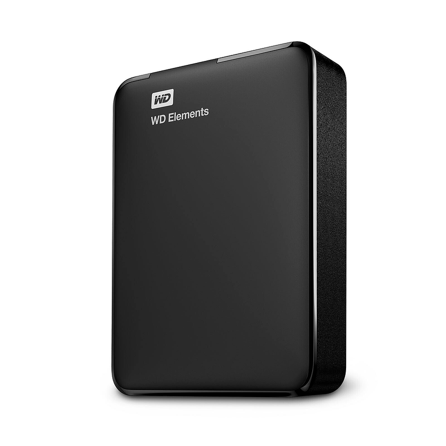 Disco Duro Portátil Western Digital Elements 5TB USB 3.0 Negro 1