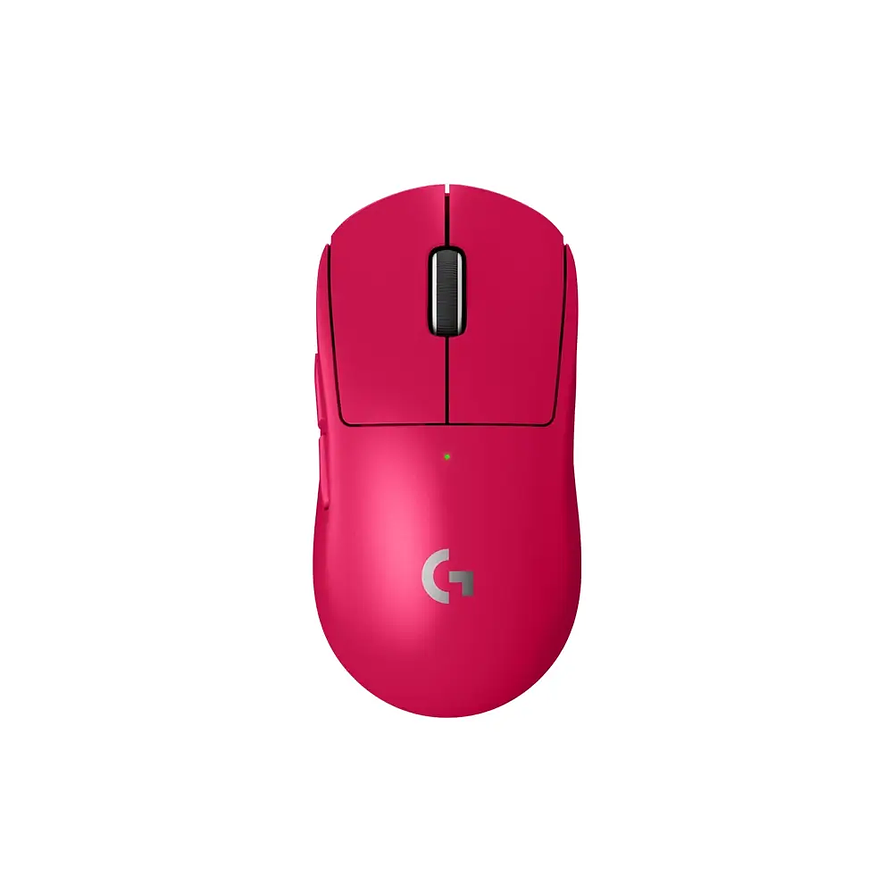 Mouse Gamer Logitech Pro X Superlight 2 Magenta con Sensor Hero 2 1
