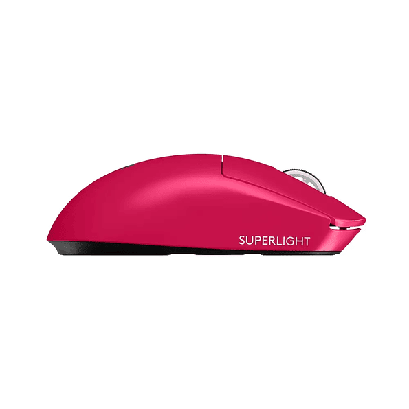 Mouse Gamer Logitech Pro X Superlight 2 Magenta con Sensor Hero 2 3