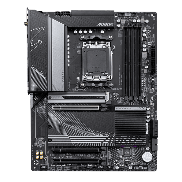 Placa Madre Gigabyte B650 AORUS ELITE AX V2 AM5 DDR5 ATX WiFi 6E 2