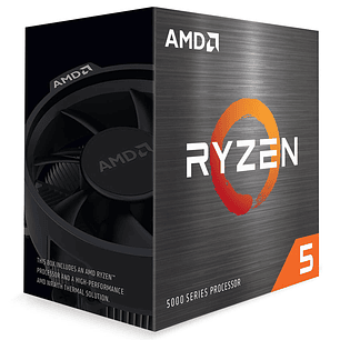 Procesador AMD Ryzen 5 5500 (AM4, 6 Núcleos, 12 Hilos, 4.2GHz Turbo, 16MB Caché)