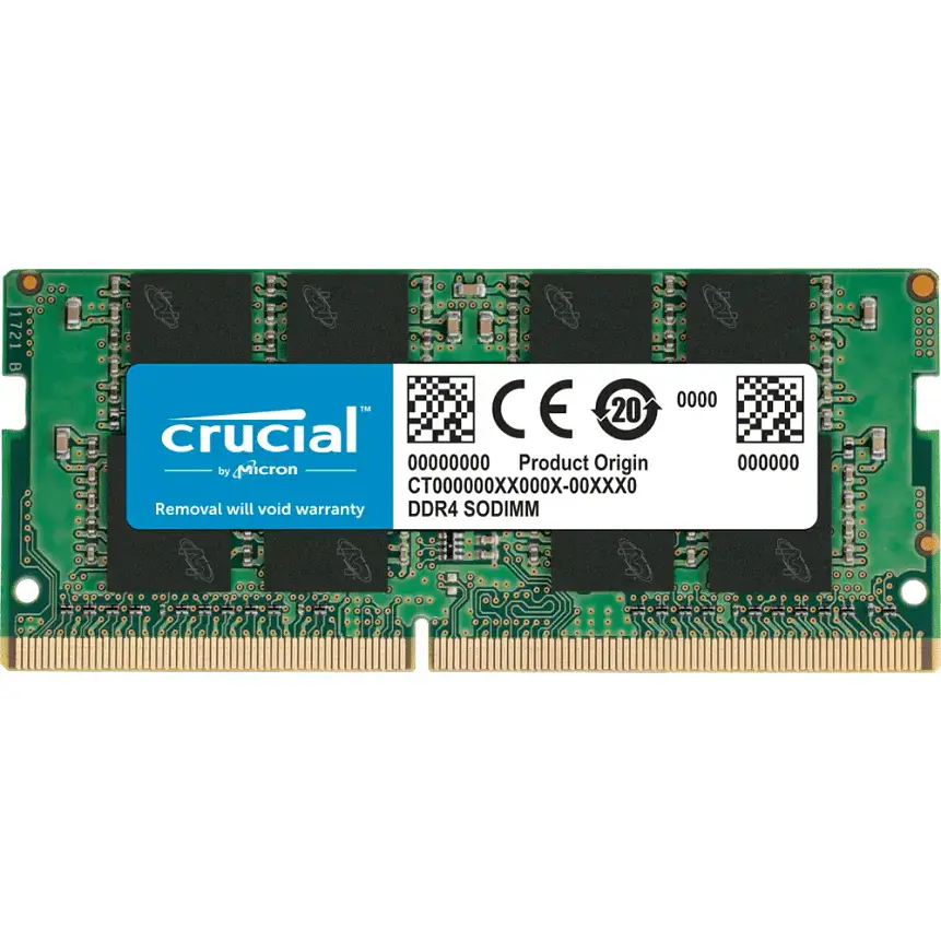 Memoria RAM Crucial 8GB DDR4 3200MHz CL22 SODIMM para Notebook 1