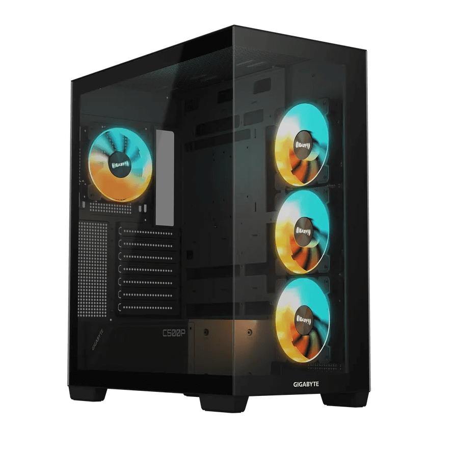 Gabinete Gamer Gigabyte C500 Panoramic Stealth ATX Mid Tower Negro 2