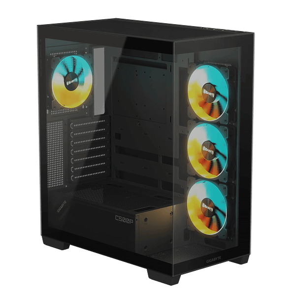 Gabinete Gamer Gigabyte C500 Panoramic Stealth ATX Mid Tower Negro 3