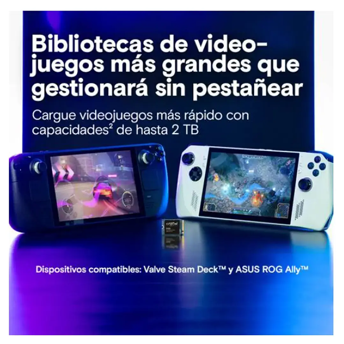 Unidad de Estado Sólido Crucial P310 2TB NVMe PCIe 4.0 M.2 2230 4