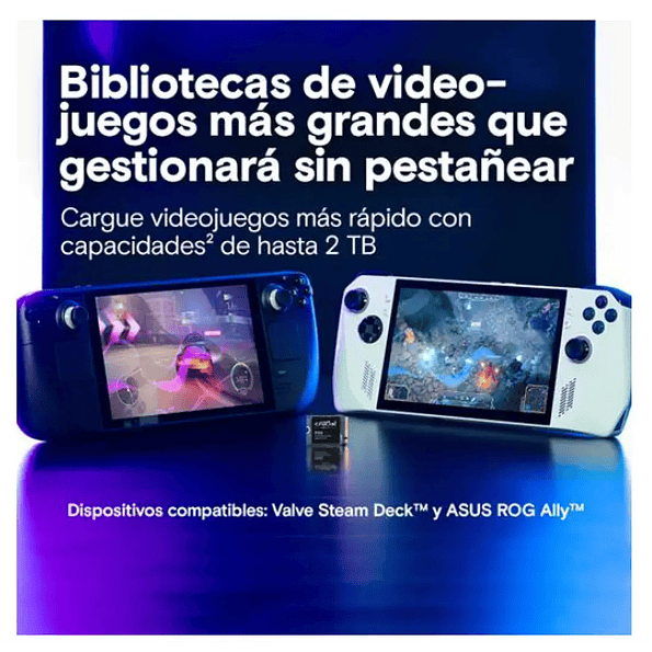 Unidad de Estado Sólido Crucial P310 2TB NVMe PCIe 4.0 M.2 2230 4