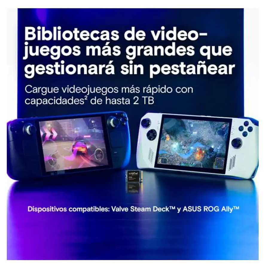 Unidad de Estado Sólido Crucial P310 2TB NVMe PCIe 4.0 M.2 2230 4