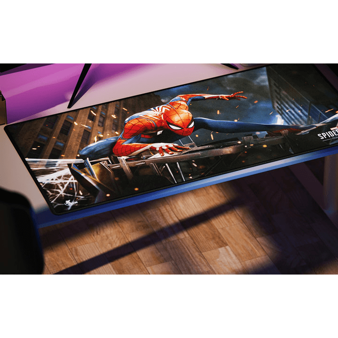 MousePad Gamer Xtech Spider-Man (90x42cm, Bordes Reforzados, Edición Marvel) 3