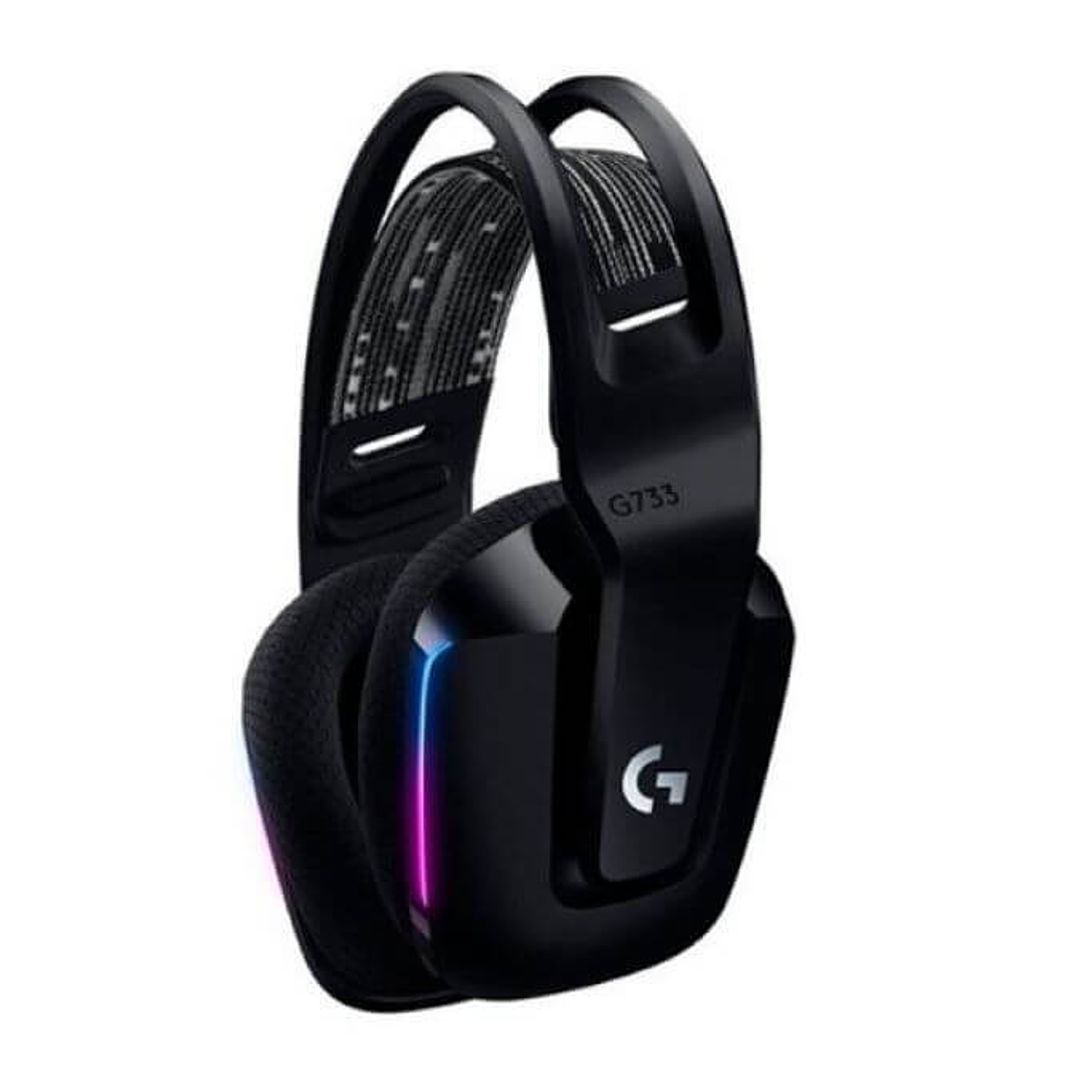 Audífonos Gamer Logitech G733 LightSpeed Wireless RGB con Micrófono Desmontable 3