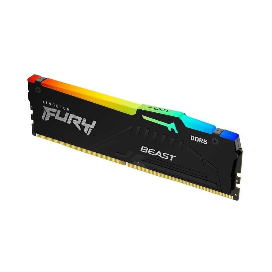 Memoria RAM Kingston FURY Beast RGB 32GB DDR5 6000MHz CL36 (KF560C36BBEA-32) 1