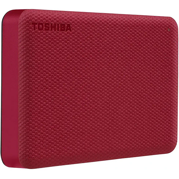 Disco Duro Externo Toshiba Canvio Advance 4TB USB 3.0 Rojo – Alta Capacidad y Velocidad Portátil 1
