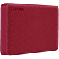 Disco Duro Externo Toshiba Canvio Advance 4TB USB 3.0 Rojo – Alta Capacidad y Velocidad Portátil - Miniatura 1