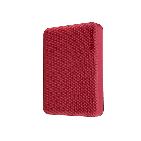 Disco Duro Externo Toshiba Canvio Advance 4TB USB 3.0 Rojo – Alta Capacidad y Velocidad Portátil 3