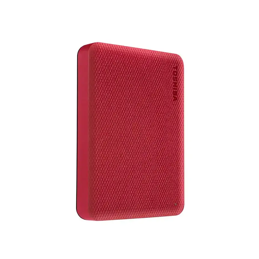 Disco Duro Externo Toshiba Canvio Advance 4TB USB 3.0 Rojo – Alta Capacidad y Velocidad Portátil 4