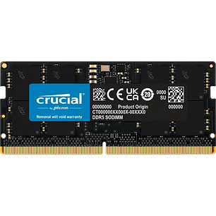 Memoria RAM Crucial Ballistix 16GB DDR5 5600MHz SO-DIMM para Notebook