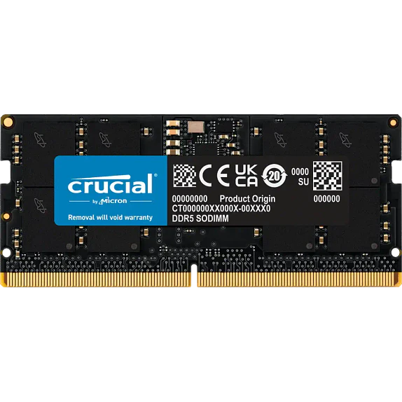 Memoria RAM Crucial Ballistix 16GB DDR5 5600MHz SO-DIMM para Notebook 1