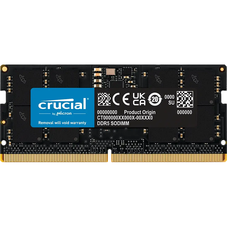 Memoria RAM Crucial Ballistix 16GB DDR5 5600MHz SO-DIMM para Notebook 1