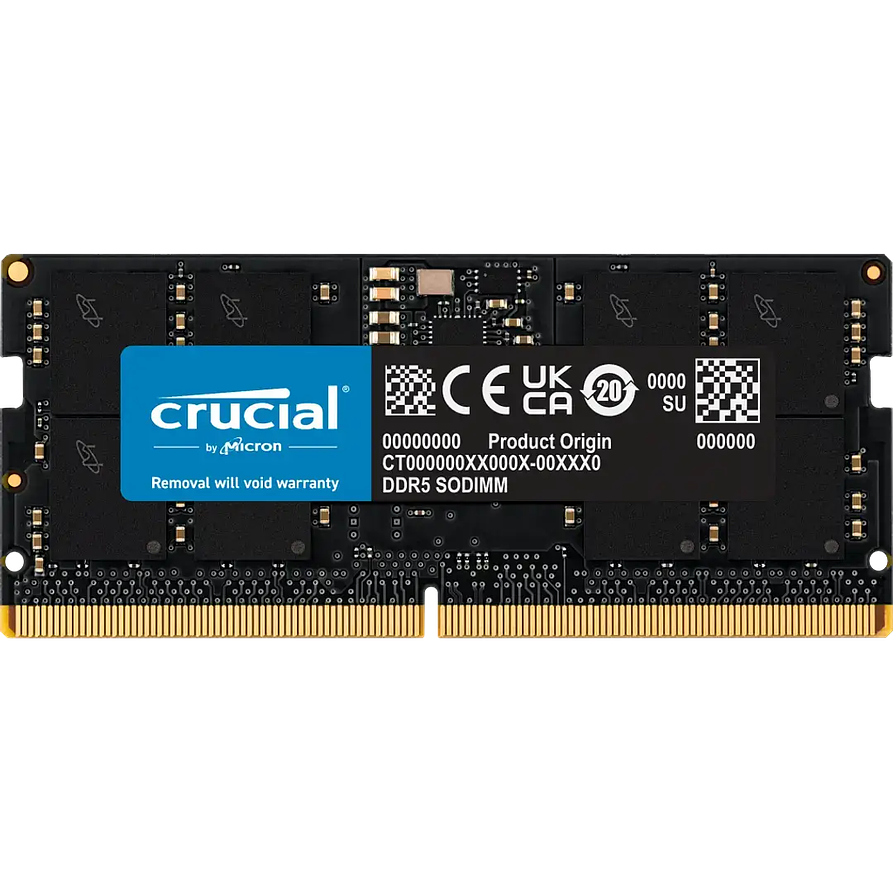 Memoria RAM Crucial Ballistix 16GB DDR5 5600MHz SO-DIMM para Notebook 1