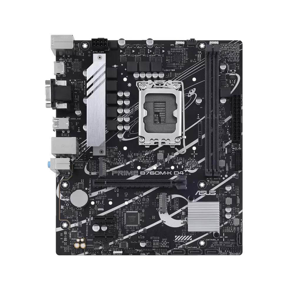 Placa Madre ASUS PRIME B760M-K D4 (LGA1700, DDR4, M.2 x2, MicroATX) 2