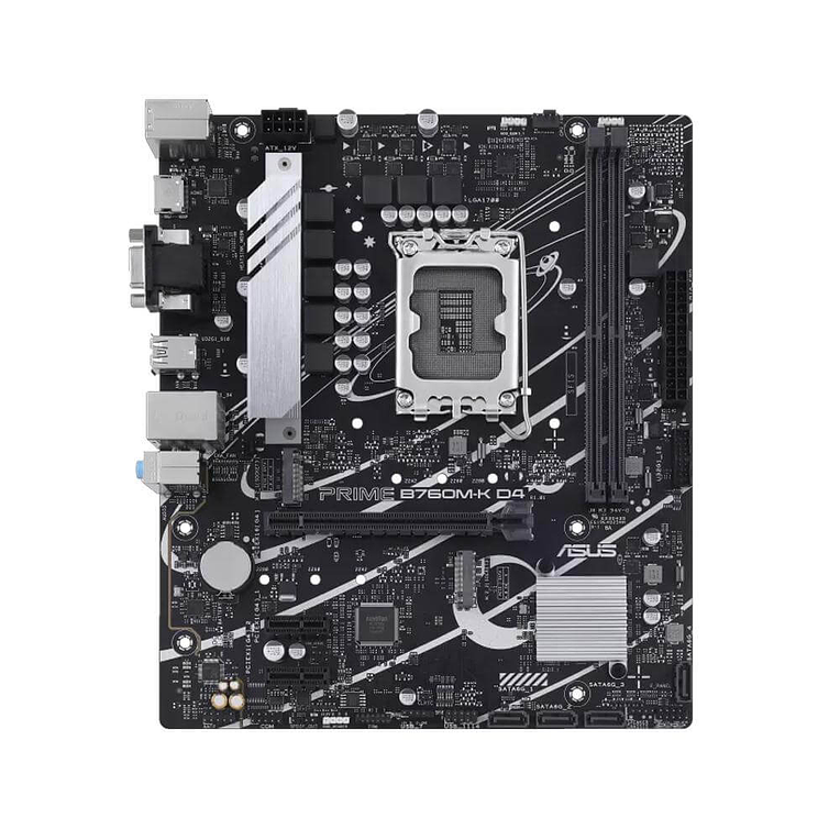 Placa Madre ASUS PRIME B760M-K D4 (LGA1700, DDR4, M.2 x2, MicroATX) 2