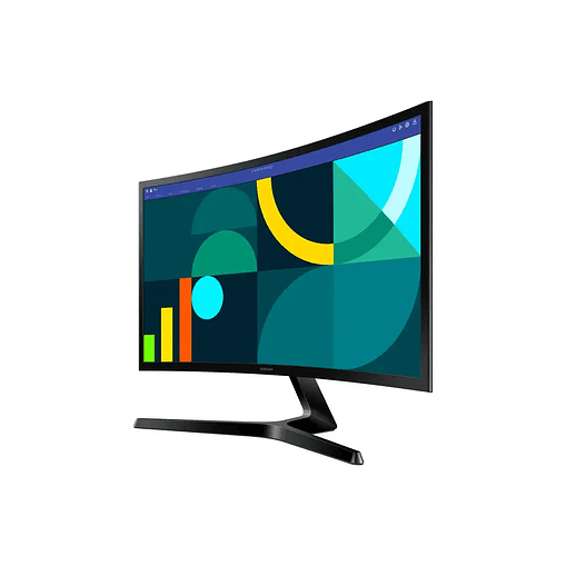 Monitor Samsung Essential S3 Curvo de 24” Full HD 100Hz (HDMI + VGA + VESA) 2