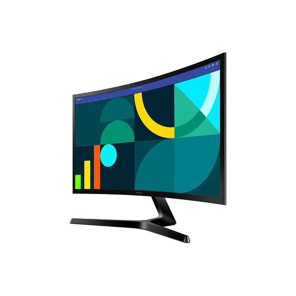 Monitor Samsung Essential S3 Curvo de 24” Full HD 100Hz (HDMI + VGA + VESA) 2