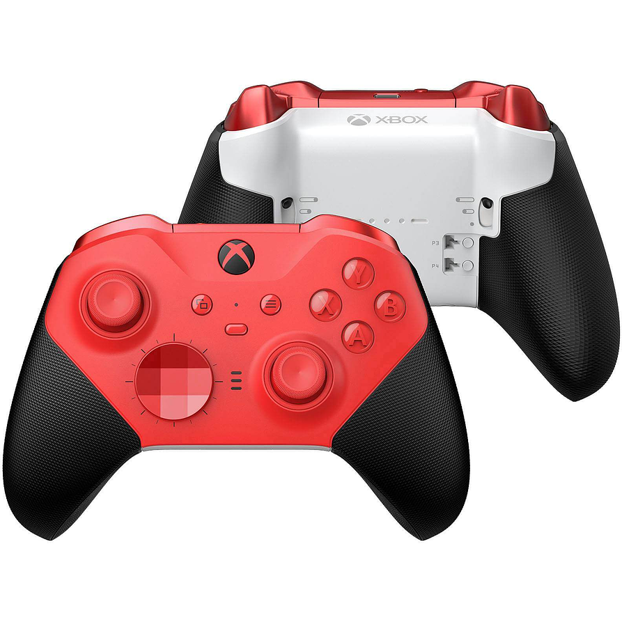 Joystick Microsoft Xbox Elite Red Evergreen (Series X|S, One, Bluetooth) 3