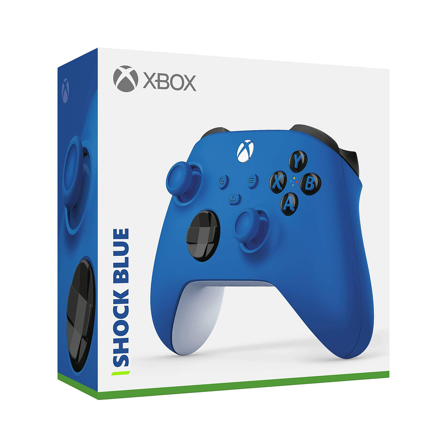 Joystick Microsoft Xbox Series S/X Shock Blue (Bluetooth Original) 4