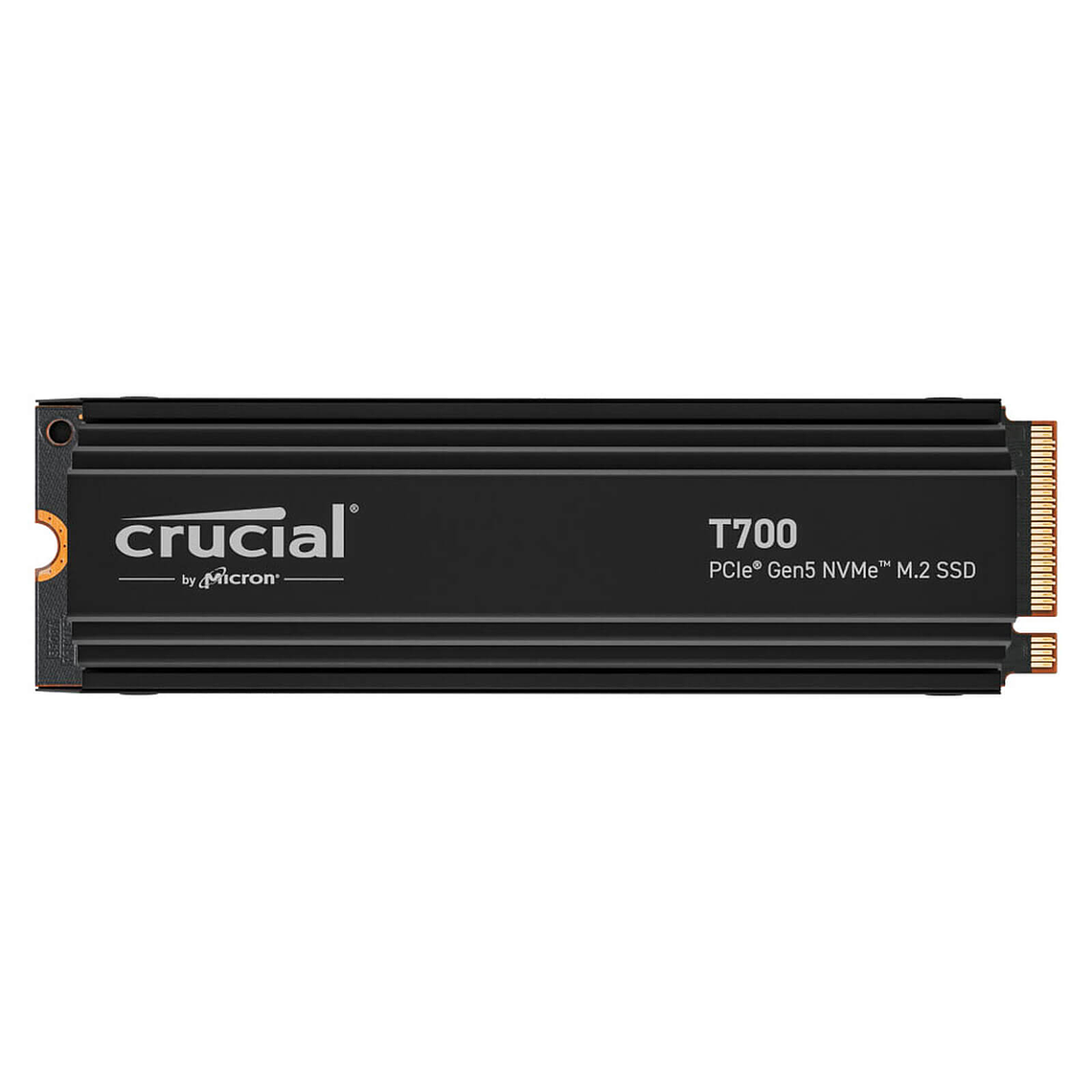 Unidad SSD Crucial T700 de 1TB PCIe Gen5 NVMe M.2 con Disipador 1