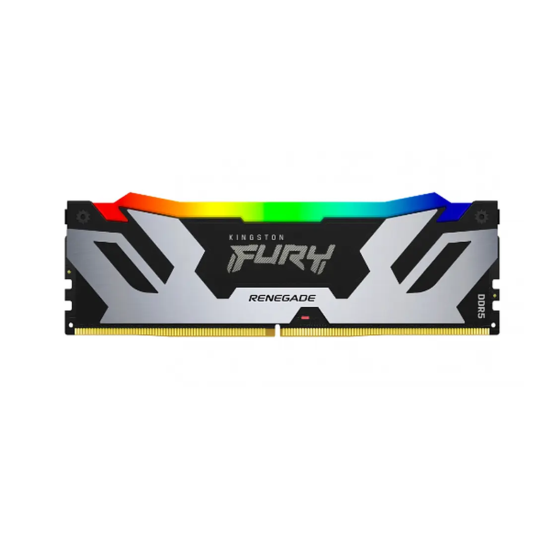 Memoria RAM Kingston Fury Renegade RGB Silver 24GB DDR5 7200MHz CL38 DIMM 1
