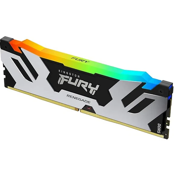 Memoria RAM Kingston Fury Renegade RGB Silver 24GB DDR5 7200MHz CL38 DIMM 2