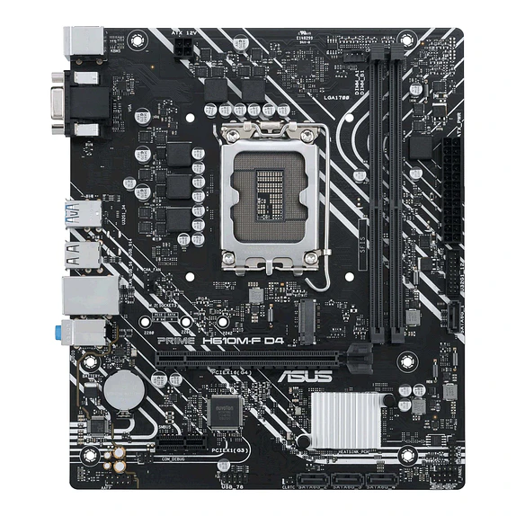 Placa Madre ASUS PRIME H610M-F D4 (LGA1700, DDR4 3200MHz, M.2, Micro ATX) 2