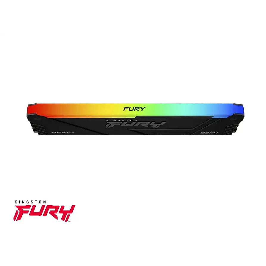Memoria RAM Kingston Fury Beast RGB 32GB DDR4 3200MHz CL16 para PC Gamer 4