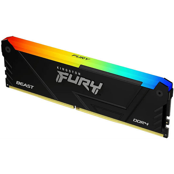 Memoria RAM Kingston Fury Beast RGB 32GB DDR4 3200MHz CL16 para PC Gamer 2