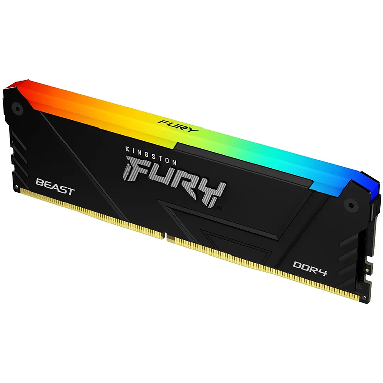 Memoria RAM Kingston Fury Beast RGB 32GB DDR4 3200MHz CL16 para PC Gamer 2