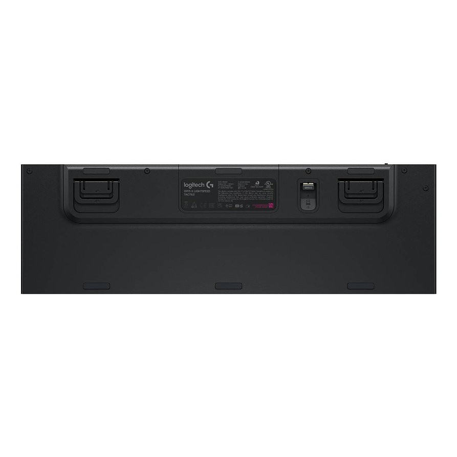 Teclado Gamer Logitech G915 X LIGHTSPEED Inalámbrico RGB (Switch GL Tactile, Inglés, Negro) 4