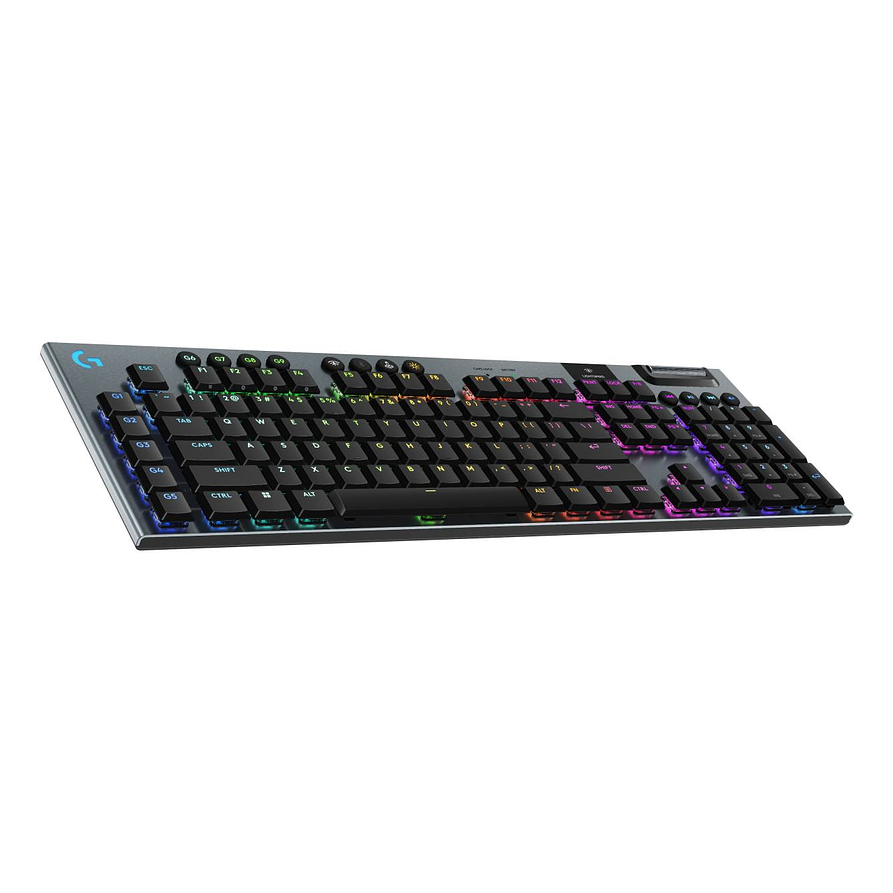Teclado Gamer Logitech G915 X LIGHTSPEED Inalámbrico RGB (Switch GL Tactile, Inglés, Negro) 2