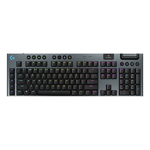 Teclado Gamer Logitech G915 X LIGHTSPEED Inalámbrico RGB (Switch GL Tactile, Inglés, Negro)