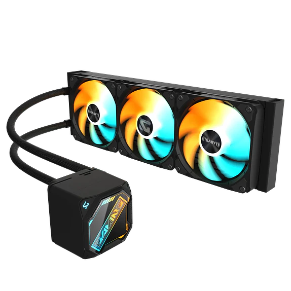Refrigeración Líquida GIGABYTE GAMING 360 ARGB Negra 403mm – Enfriamiento Gamer de Alto Rendimiento 2