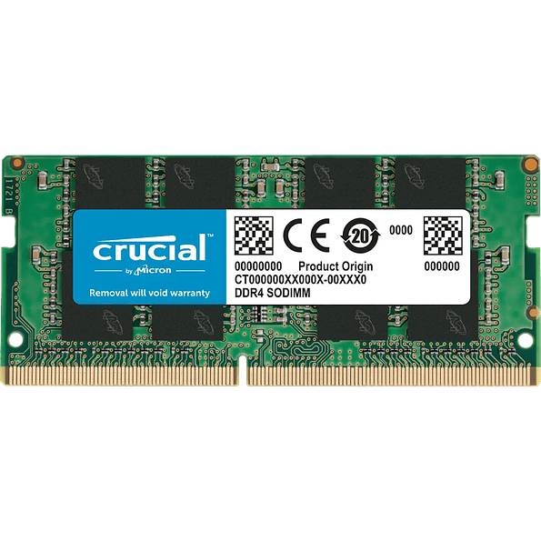 Memoria RAM Crucial 16GB DDR4 3200MHz SO-DIMM para Notebook 1