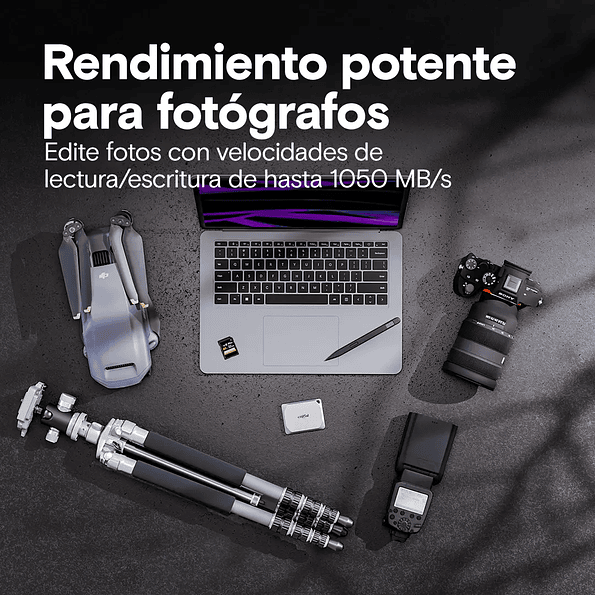 Disco Externo SSD Crucial X9 Pro 4TB (USB-C, hasta 1050MB/s) 2