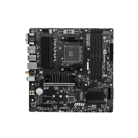Placa Madre MSI B550M PRO-VDH WIFI (AM4, DDR4, PCIe 4.0, Micro-ATX) 2